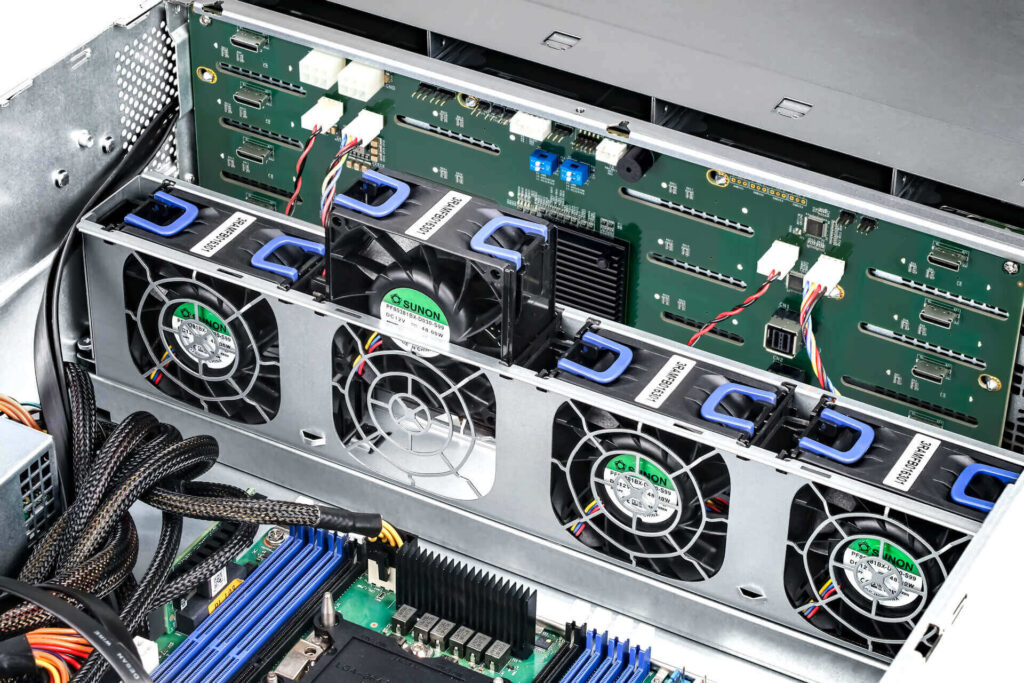 Provide integration of electronic systems, including power supplies, circuit boards, and cooling solutions (active and passive), into the chassis.